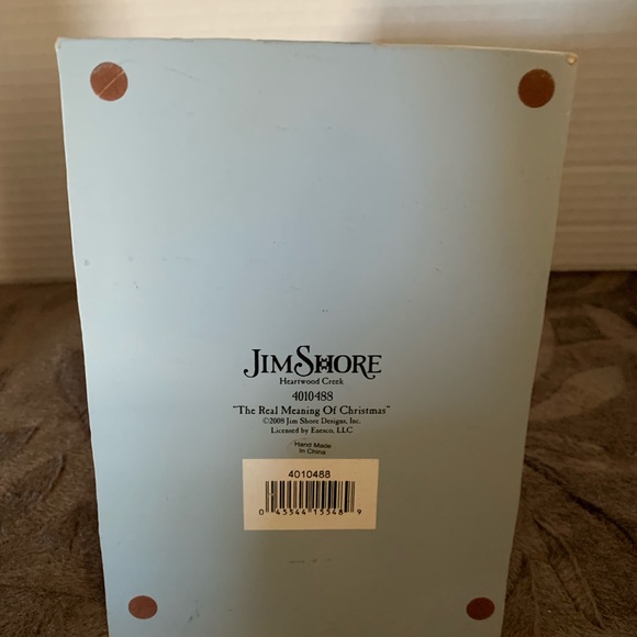 Jim Shore "The Real Meaning of Christmas" - Picture 7 of 7